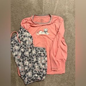 Cuddl duds women’s cat pajamas